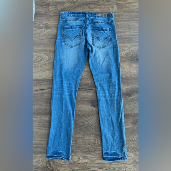 Carbon Jeans | Men’s Mid Rise Slim Straight Freedom Flex Jeans size 30/32 - Picture 2 of 3